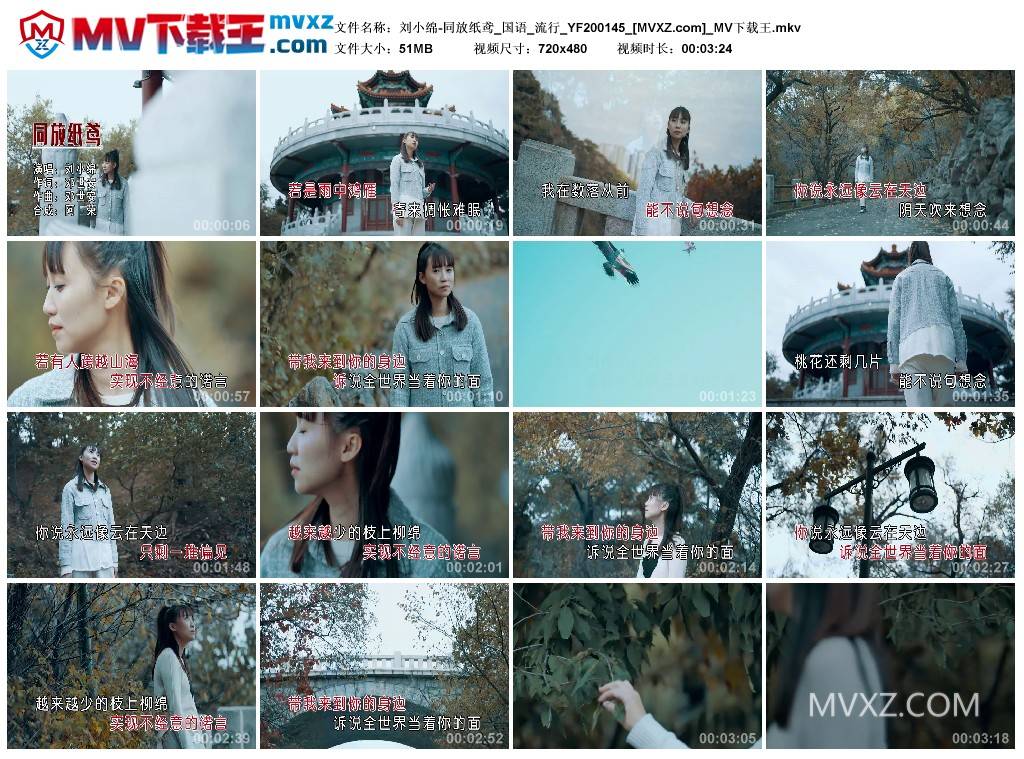 刘小绵-同放纸鸢_国语_流行_YF200145